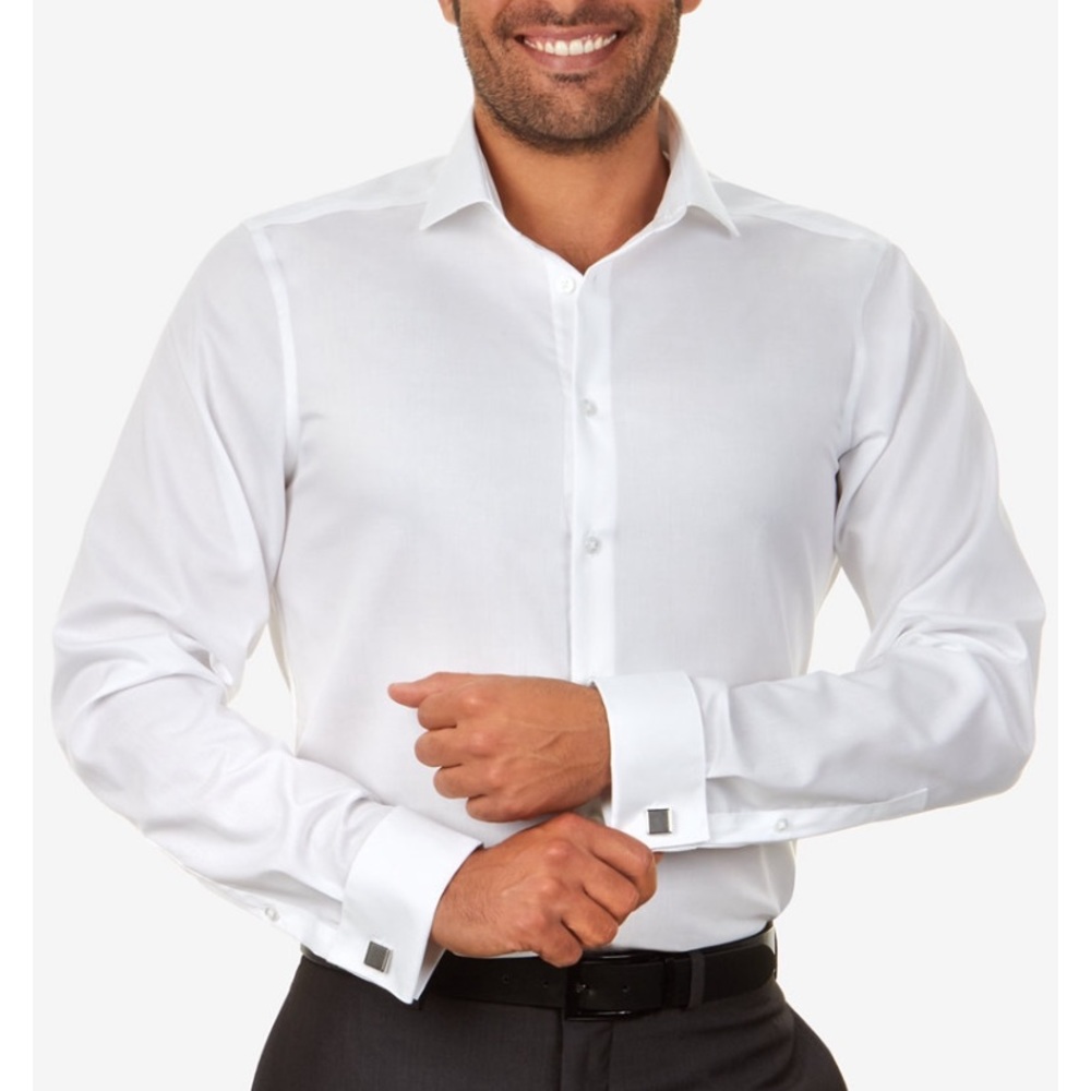 Calvin Klein Slim Fit Non-Iron Dress Shirt